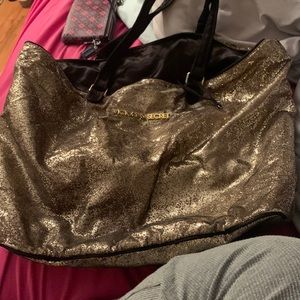 Victoria’s Secret glitter tote